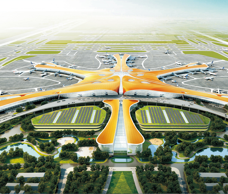 Hefei Xinqiao Airport (Main Building and Middle Finger Corridor)
