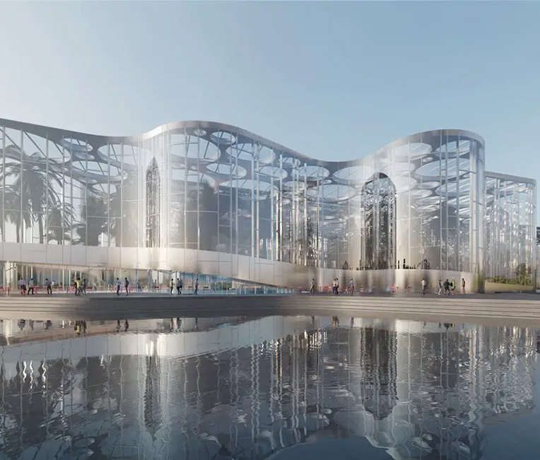 Procurement and Professional Installation of Partially Clad steel-concrete (PEC) Composite Structure for the East District Project of the Expo Cultural Park (South of Xueyue Road), Section 1, Subcontracting Project of Steel Structure Coating for Zone C Section