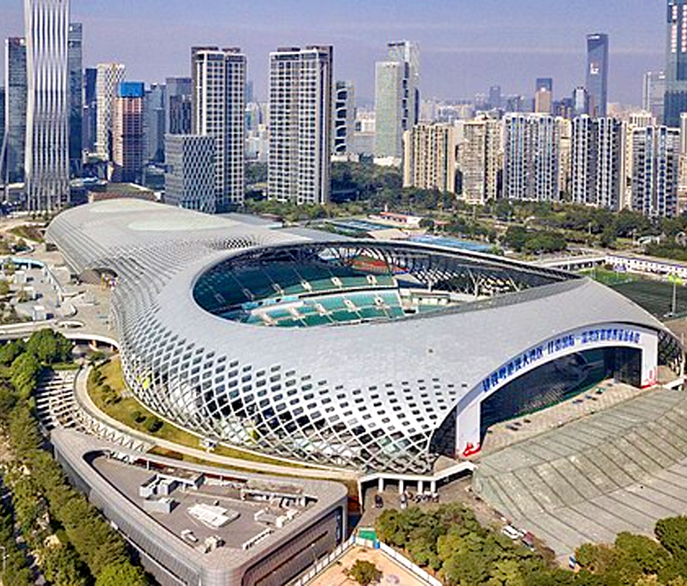 Badang Comprehensive Sports Center of Shenzhen International Biovalley