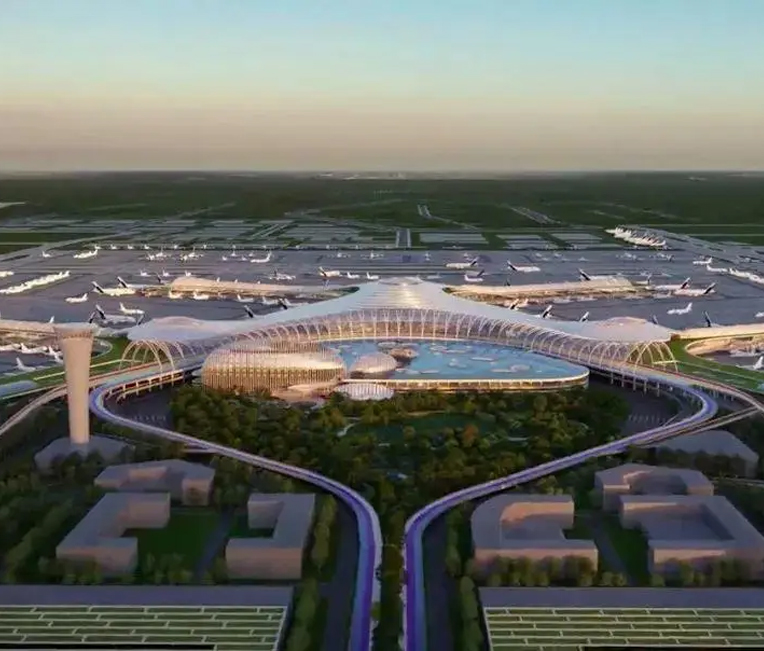 Fire Protection Painting for Air Cargo Project of Jinan Airport Expansion Project